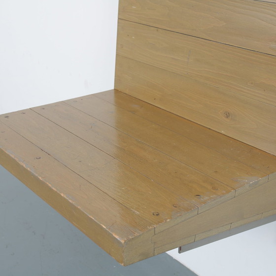 Image 1 of Rare Dom Hans van der Laan Wall Mounted Seat, Netherlands 1970