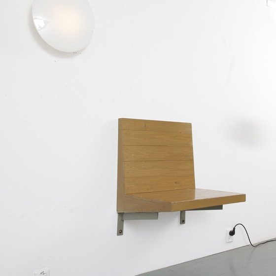 Image 1 of Rare Dom Hans van der Laan Wall Mounted Seat, Netherlands 1970