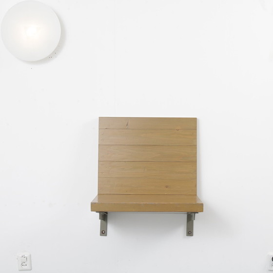 Image 1 of Rare Dom Hans van der Laan Wall Mounted Seat, Netherlands 1970