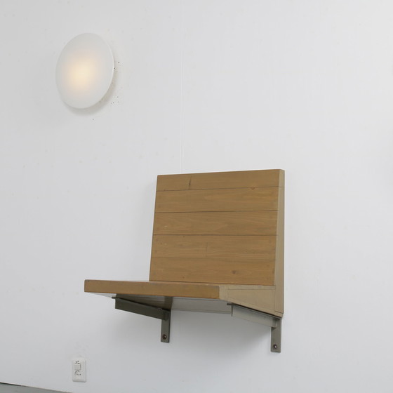 Image 1 of Rare Dom Hans van der Laan Wall Mounted Seat, Netherlands 1970