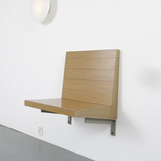 Image 1 of Rare Dom Hans van der Laan Wall Mounted Seat, Netherlands 1970