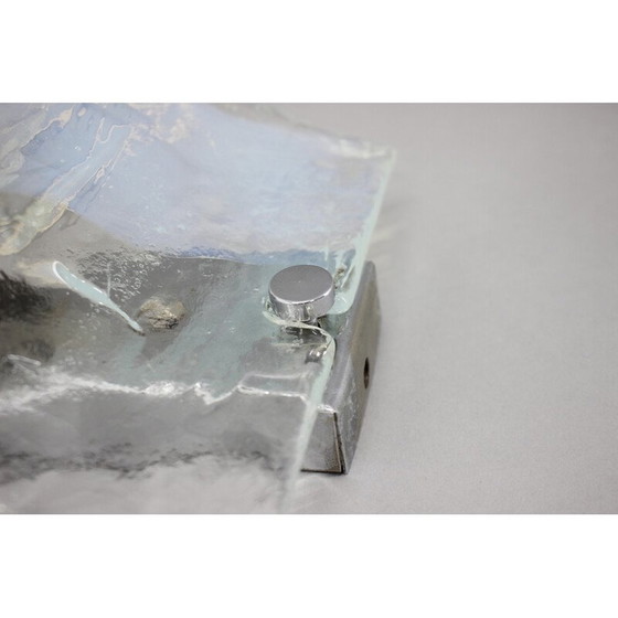 Image 1 of Vintage Murano glass wall lamp, Italy 1970s