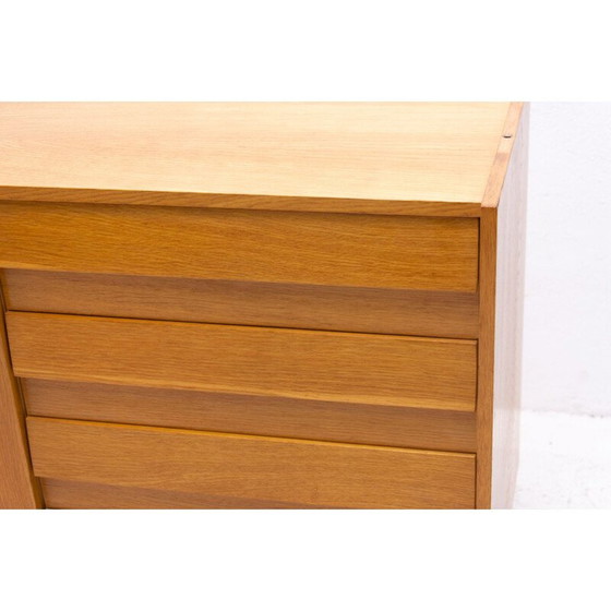 Image 1 of Vintage plywood and veneer chest of drawers "U-458" by Jiri Jiroutek, Czech 1960