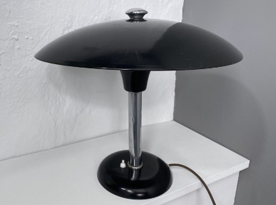 Image 1 of Metallwerk Werner Schröder Bauhaus Table Lamp by Max Schumacher