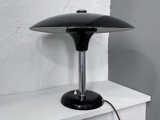 Image 1 of Metallwerk Werner Schröder Bauhaus Table Lamp by Max Schumacher