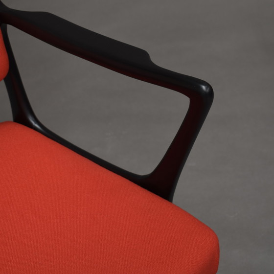 Image 1 of Alfred Hendrickx Model S5 dining chairs for BELFORM *New upholstery* - Belgium, 1950s