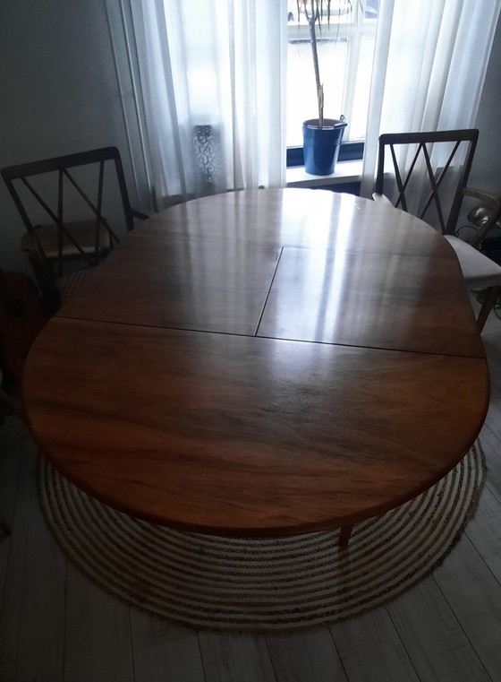 Image 1 of A. Patijn Dining Table + Chairs