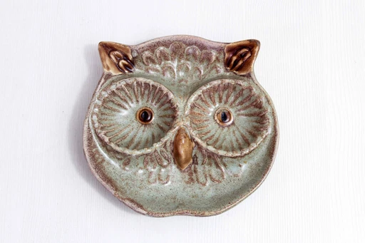 Owl Vallauris Ceramic 1970