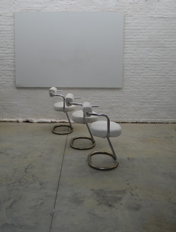 Image 1 of 6x Cobra chairs Giotto Stoppino