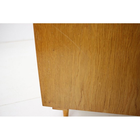 Image 1 of Vintage sideboard in wood and glass, Czechoslovakia 1960