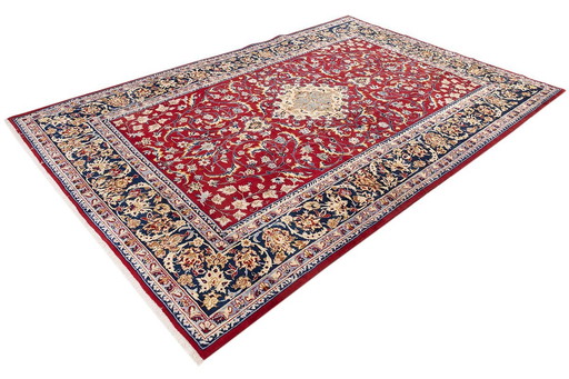 Persian carpet Isfahan 3,47 X 2,34 Oriental carpet Genuine hand-knotted