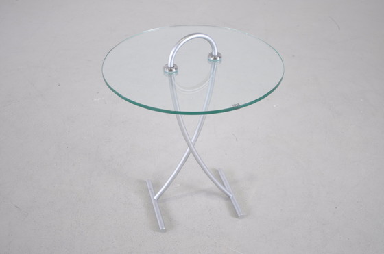 Image 1 of 2x Rolf Benz side table glass