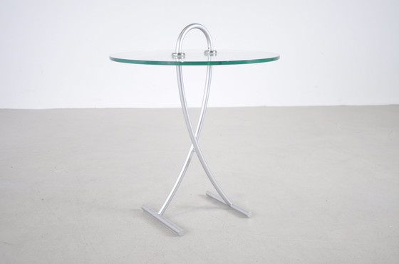 Image 1 of 2x Rolf Benz side table glass