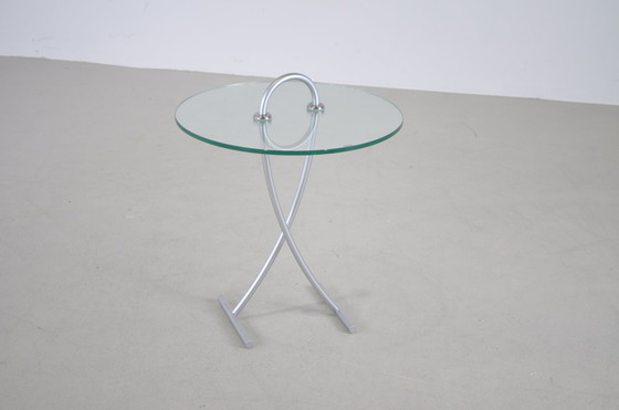 Image 1 of 2x Rolf Benz table d'appoint en verre