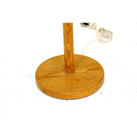 Image 1 of Vintage pine floor lamp, Sweden 1970