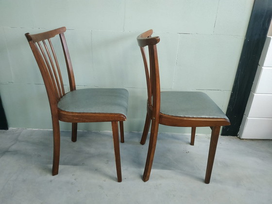 Image 1 of 2x Arrow Chairs Mid Centrury Modern