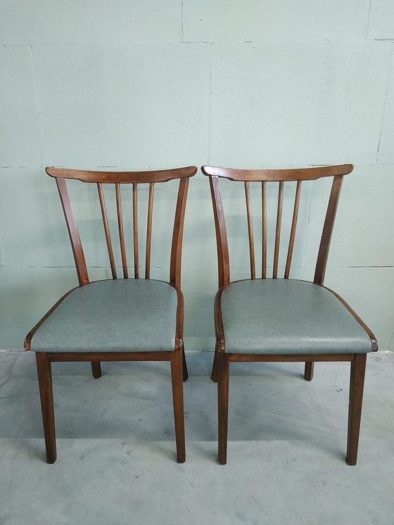 Image 1 of 2x Arrow Chairs Mid Centrury Modern