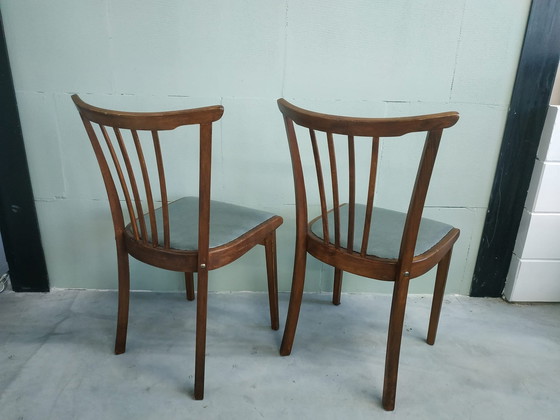 Image 1 of 2x Arrow Chairs Mid Centrury Modern