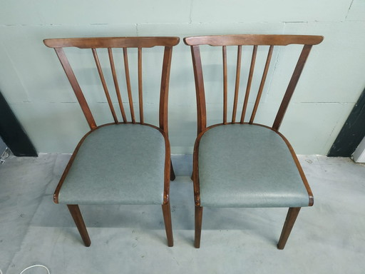 2x Arrow Chairs Mid Centrury Modern