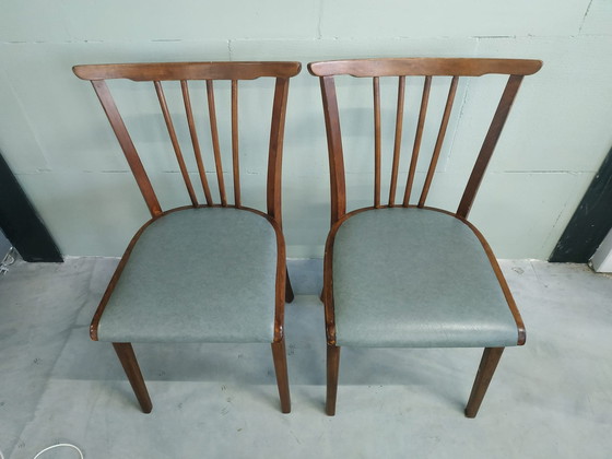 Image 1 of 2x Arrow Chairs Mid Centrury Modern