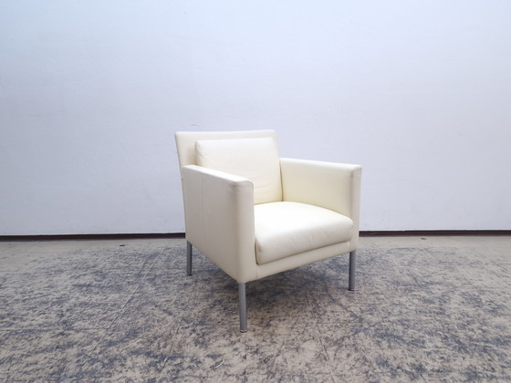 Image 1 of Walter knoll jason 391 armchair designer armchair leather armchair chair cream