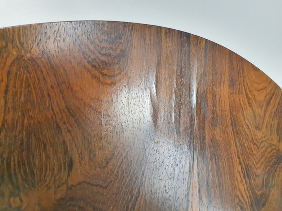 Image 1 of Mid-Century Round Rosewood Coat Rack, Denmark, 1960'S