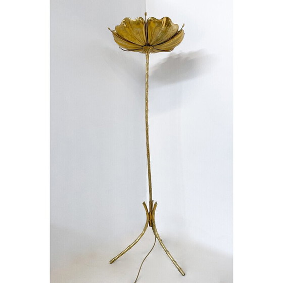 Image 1 of Mid-century bronze floor lamp, 1970s