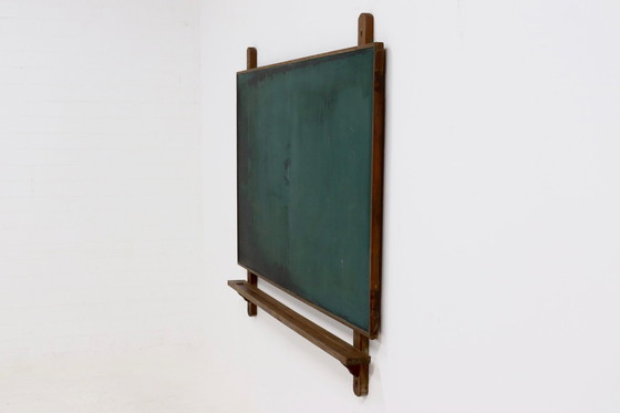 Image 1 of Antique Wall Mounted Blackboard 