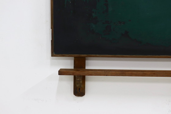 Image 1 of Antique Wall Mounted Blackboard 