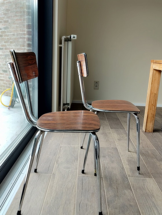 Image 1 of 2 sedie da cucina vintage anni '60