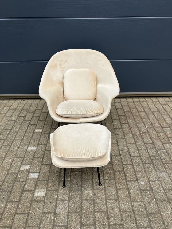 Image 1 of Knoll Womb + Ottoman by Eero Saarinen