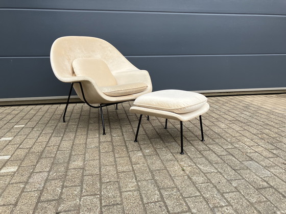 Image 1 of Knoll Womb + Ottoman by Eero Saarinen