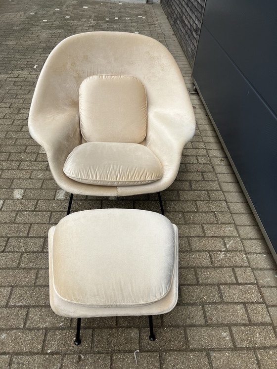 Image 1 of Knoll Womb + Ottoman by Eero Saarinen