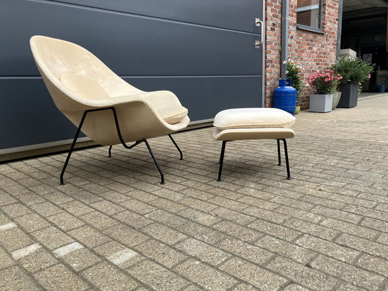 Image 1 of Knoll Womb + Ottoman by Eero Saarinen