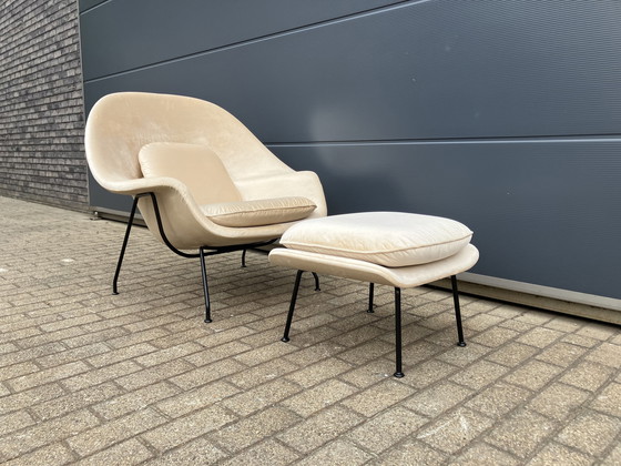 Image 1 of Knoll Womb + Ottoman by Eero Saarinen