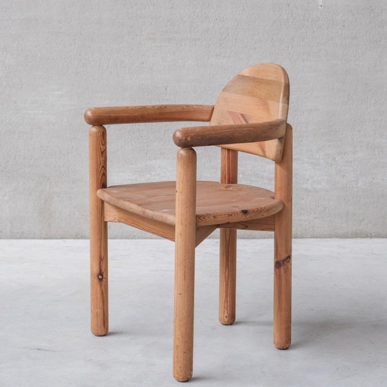 Image 1 of Vintage pine armchair, Denmark 1970s