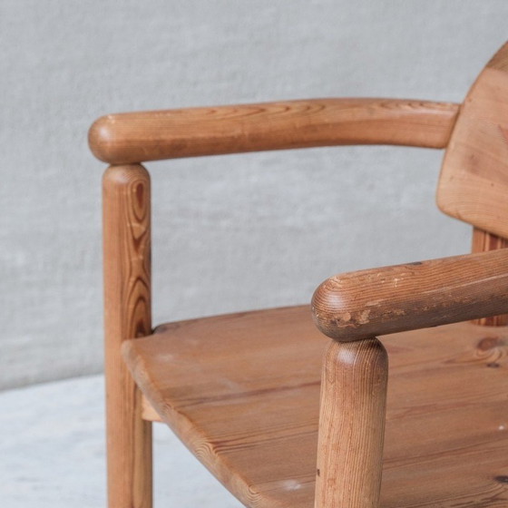 Image 1 of Vintage pine armchair, Denmark 1970s
