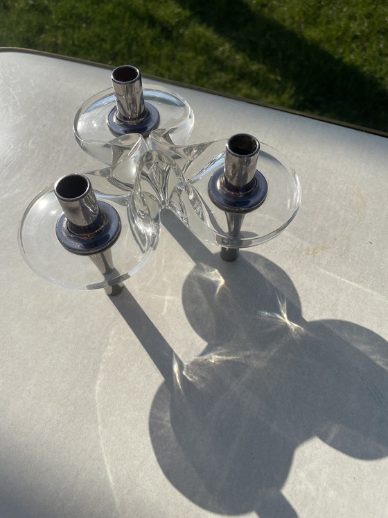 Image 1 of Candelabro unico di Ceasar Stoffi &amp; Fritz Nagel per BMF