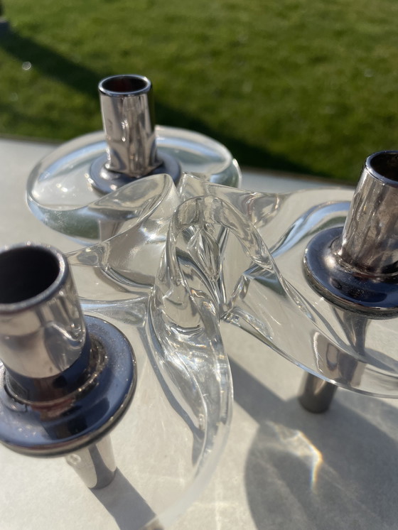 Image 1 of Candelabro unico di Ceasar Stoffi &amp; Fritz Nagel per BMF