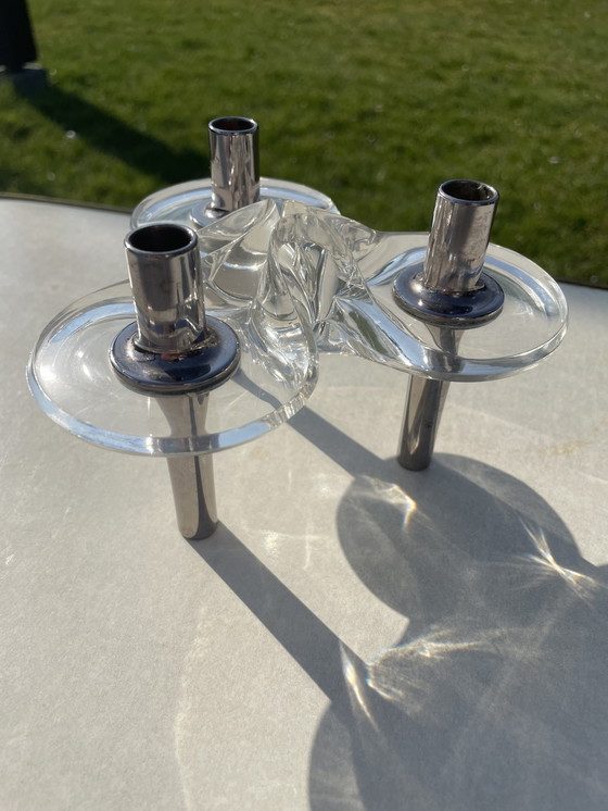 Image 1 of Candelabro unico di Ceasar Stoffi &amp; Fritz Nagel per BMF