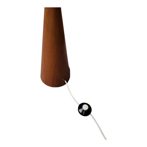 Image 1 of Teak floor lamp