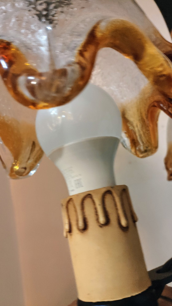 Image 1 of Brutalist Murano Lamp