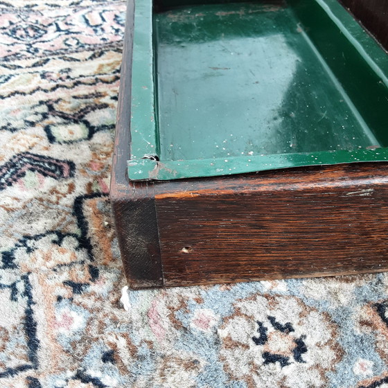 Image 1 of Antique Art Deco hall cabinet