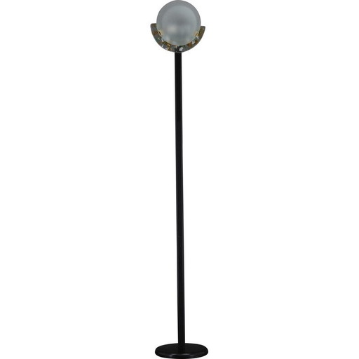 Vintage Murano glass floor lamp, Italy 1980