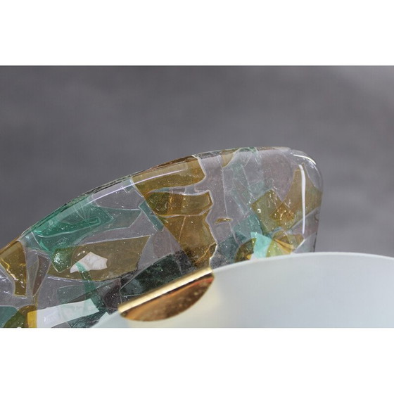 Image 1 of Vintage Murano glass floor lamp, Italy 1980