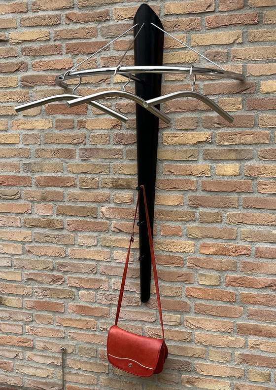 Image 1 of Postmodern Space Age Design Wall Coat Rack (1980s)
