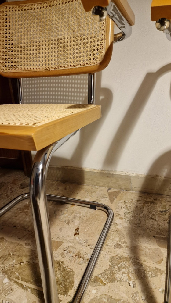 Image 1 of 2x Marcel Breuer Cesca Chairs