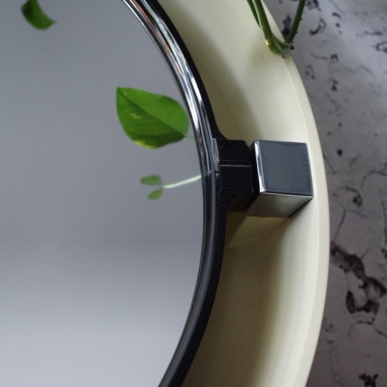 Image 1 of Allibert Space-Age Illuminated Mirror 1970s