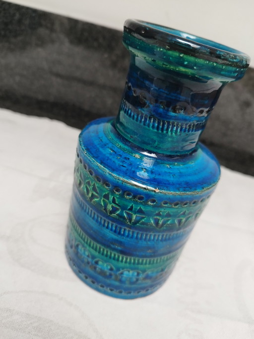 Bitossi Rimini-blue vase