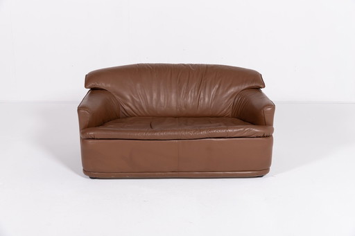 Sculptural Italian Design Sofa/Love-Seat